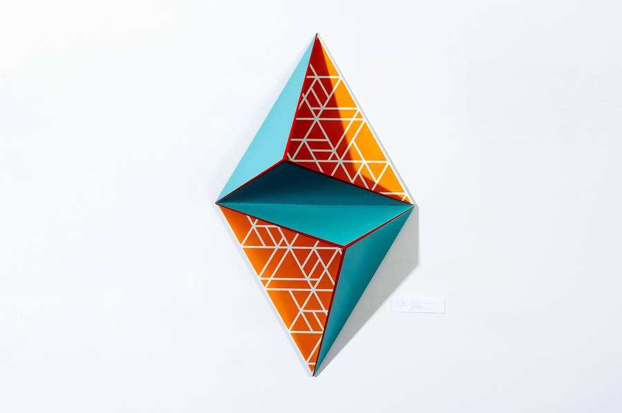 900x599 Stunning 3d Geometrical Paintings Fubiz Media - Geometrical Painting