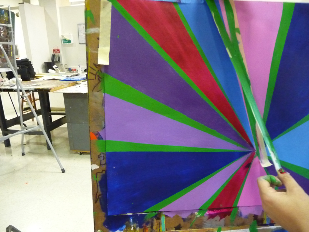 1024x768 Neo Geo Project Kyle Towbridge And In Progress Student Work - Geopainting