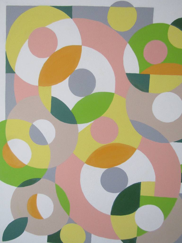 770x1027 Saatchi Art Sunny Day F233 Geo Painting By Regina Oldfield - Geopainting