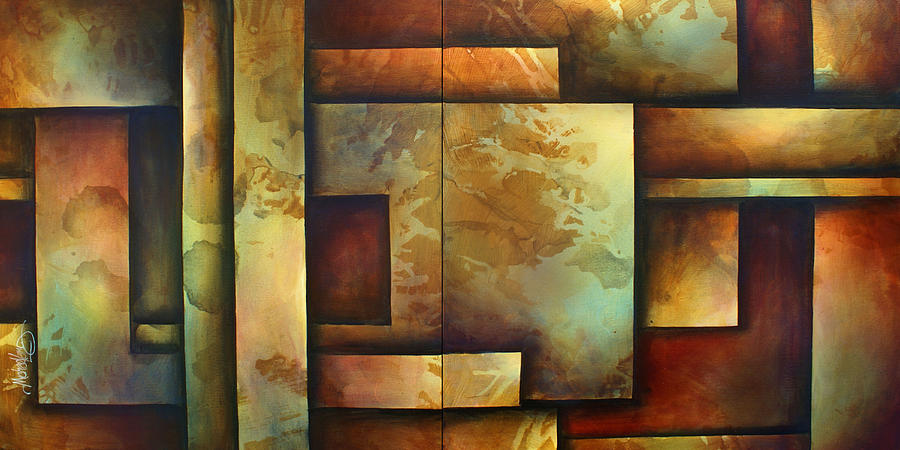 900x450 Geo' Painting By Michael Lang - Geopainting