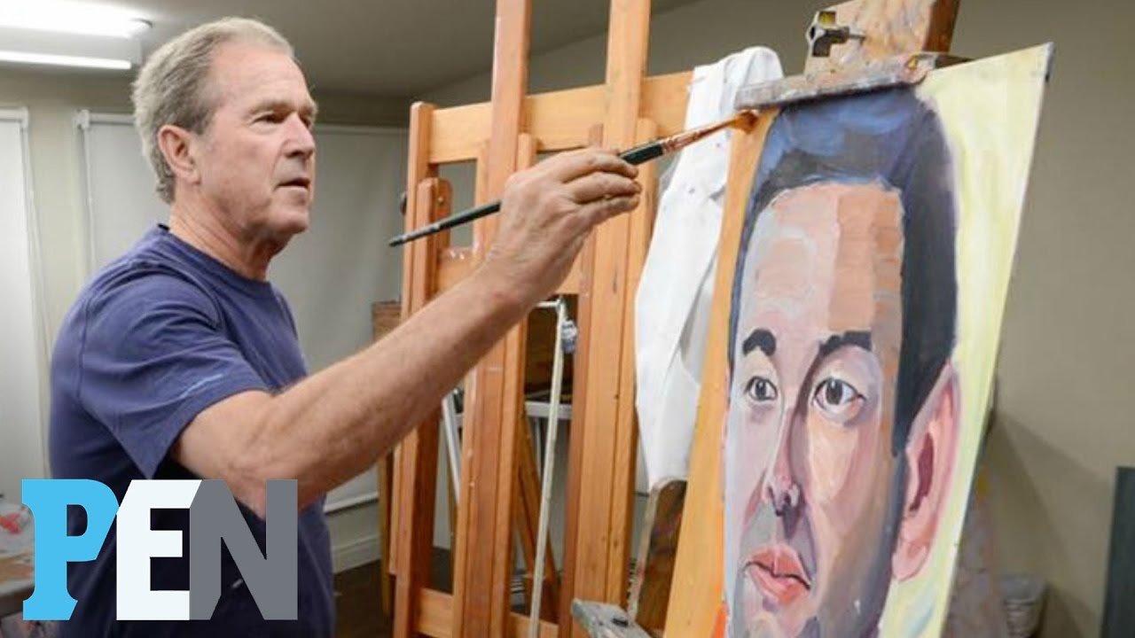 1280x720 George W. Bush Seeks To Honor Wounded Warriors With His Paintings - George Bush Painting