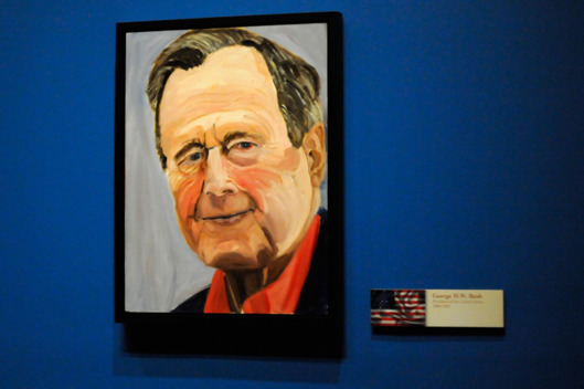 529x352 Saltz On The Unfulfilling Art Of George W. Bush - George Bush Painting