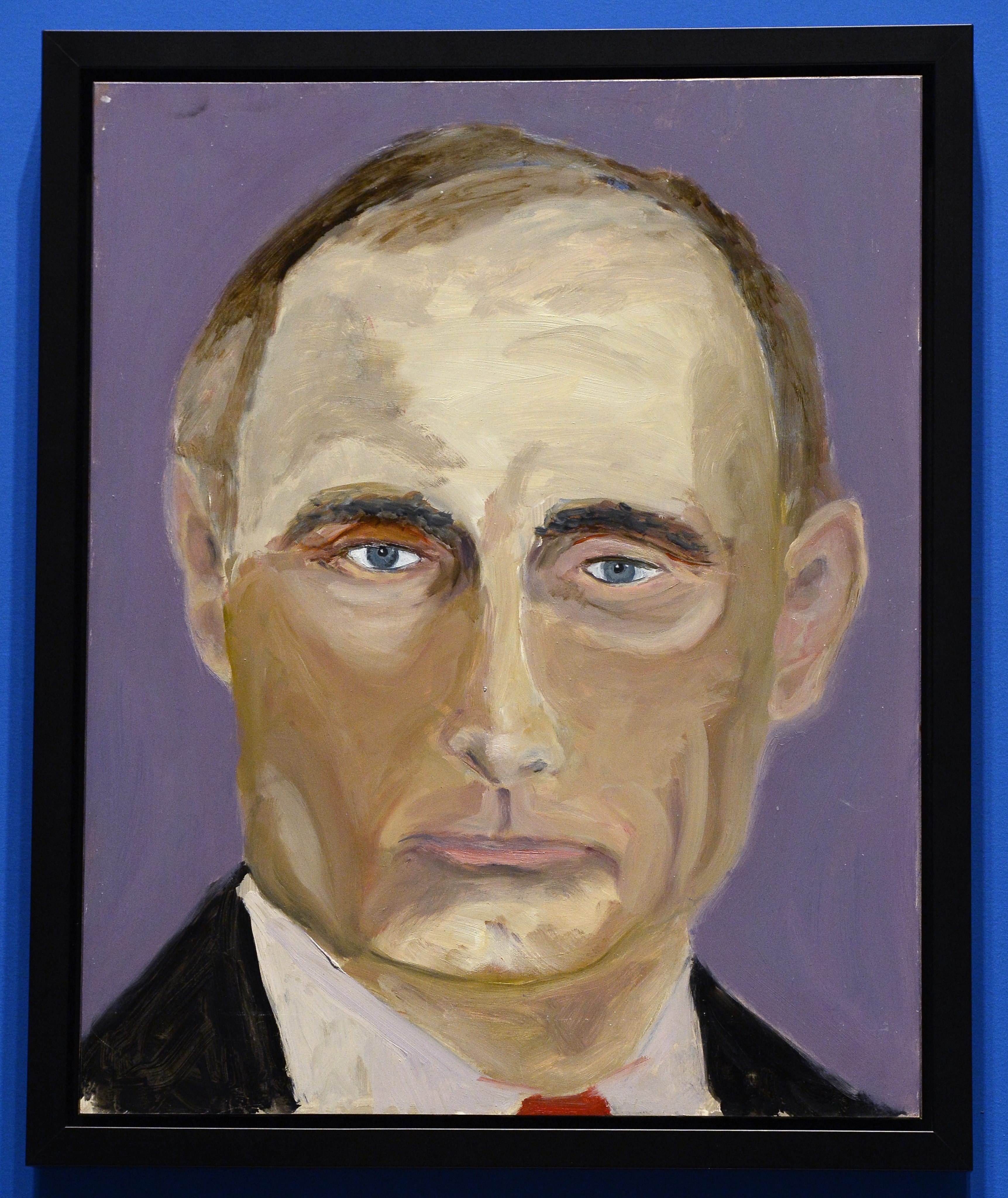 3446x4096 The Artist Formerly Known As President George W Bush - George Bush Painting