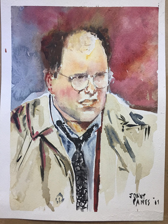 George Costanza Painting At Paintingvalley Com Explore