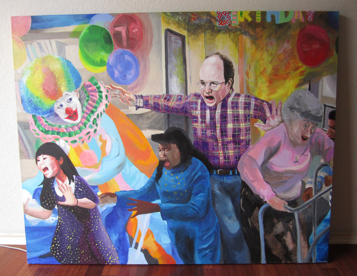 1156x893 The George Costanza Painting - George Costanza Painting