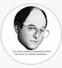 210x230 George Costanza Drawing Stickers Redbubble - George Costanza Painting