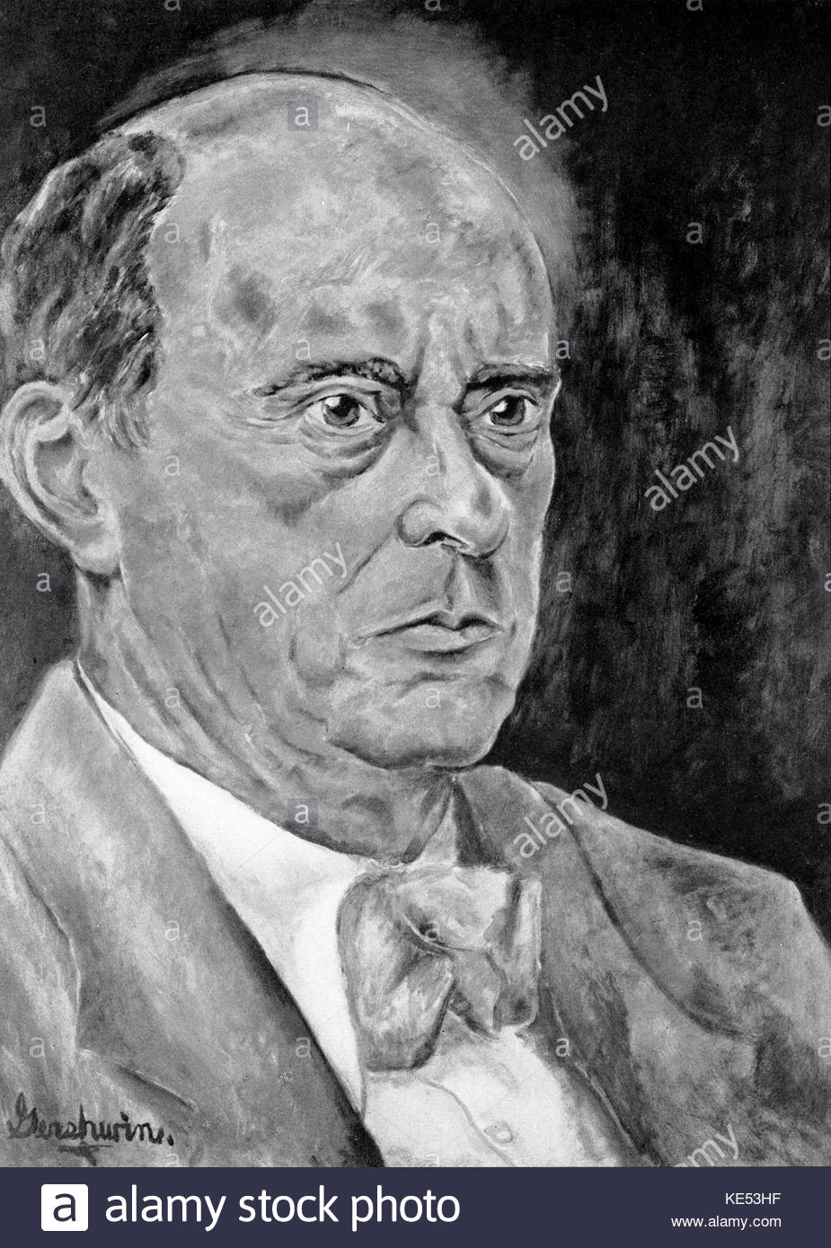 925x1390 George Gershwin - George Gershwin Painting