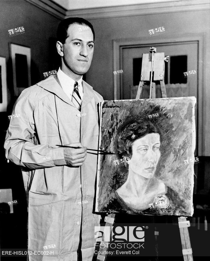 700x870 George Gershwin 1898 1937 American Composer Was Also A Painter - George Gershwin Painting