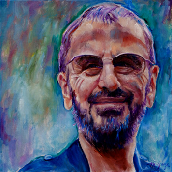 350x350 Merryl Jaye Studio - George Harrison Painting