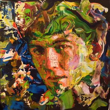 375x375 Saatchi Art George Harrison Painting By Jouandet - George Harrison Painting