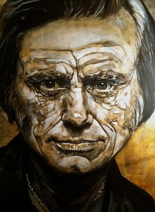 525x720 The 33 Best Country Music Paintings Images On Country - George Jones Painting