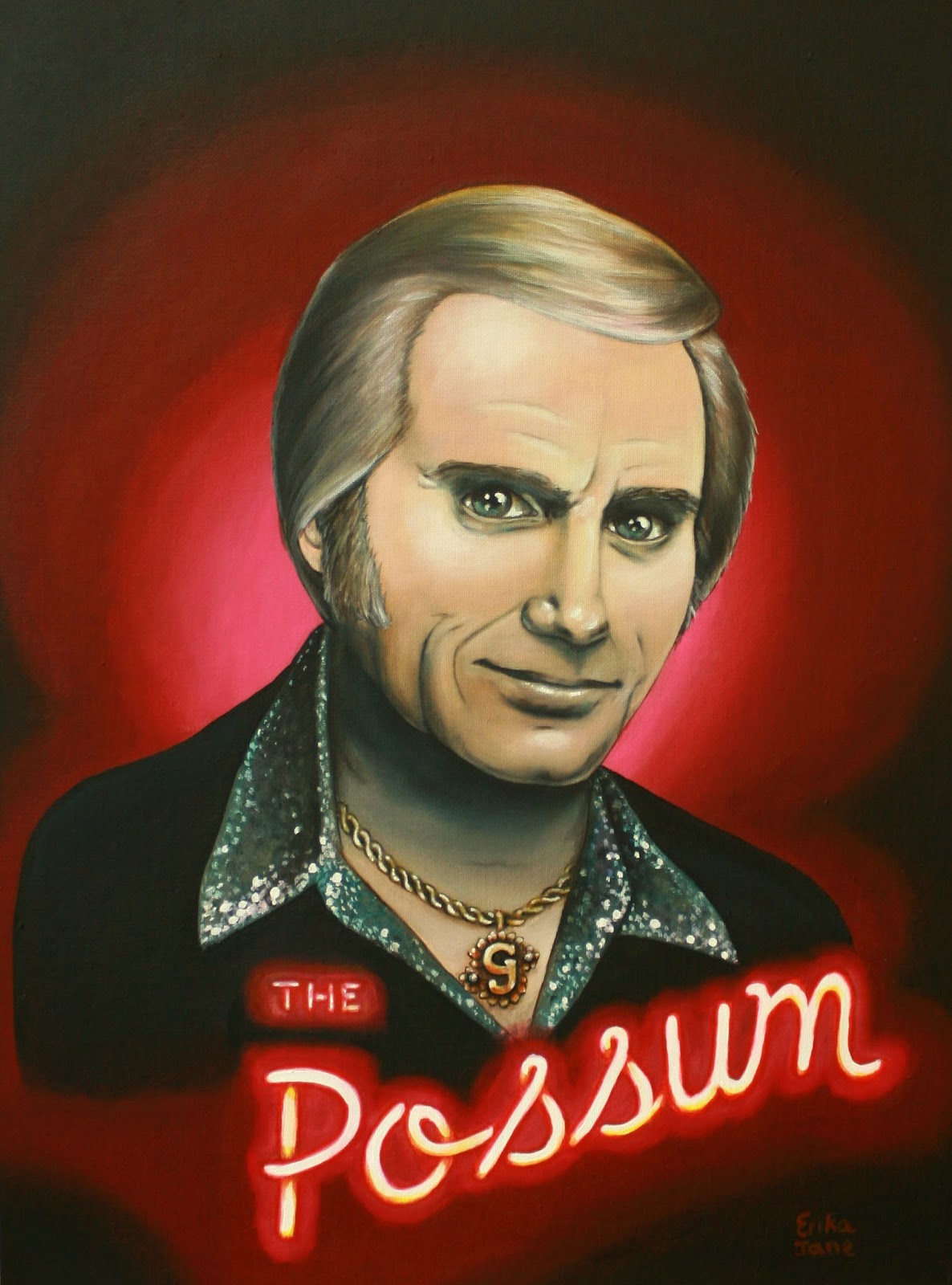 1186x1600 Paintings And Drawings By Erika Jane My New Painting Of George Jones! - George Jones Painting