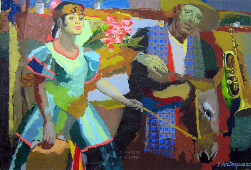 800x541 Isidro Antequera De Haro - George Lopez Painting