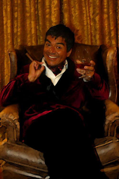 500x748 Lopez Painting - George Lopez Painting