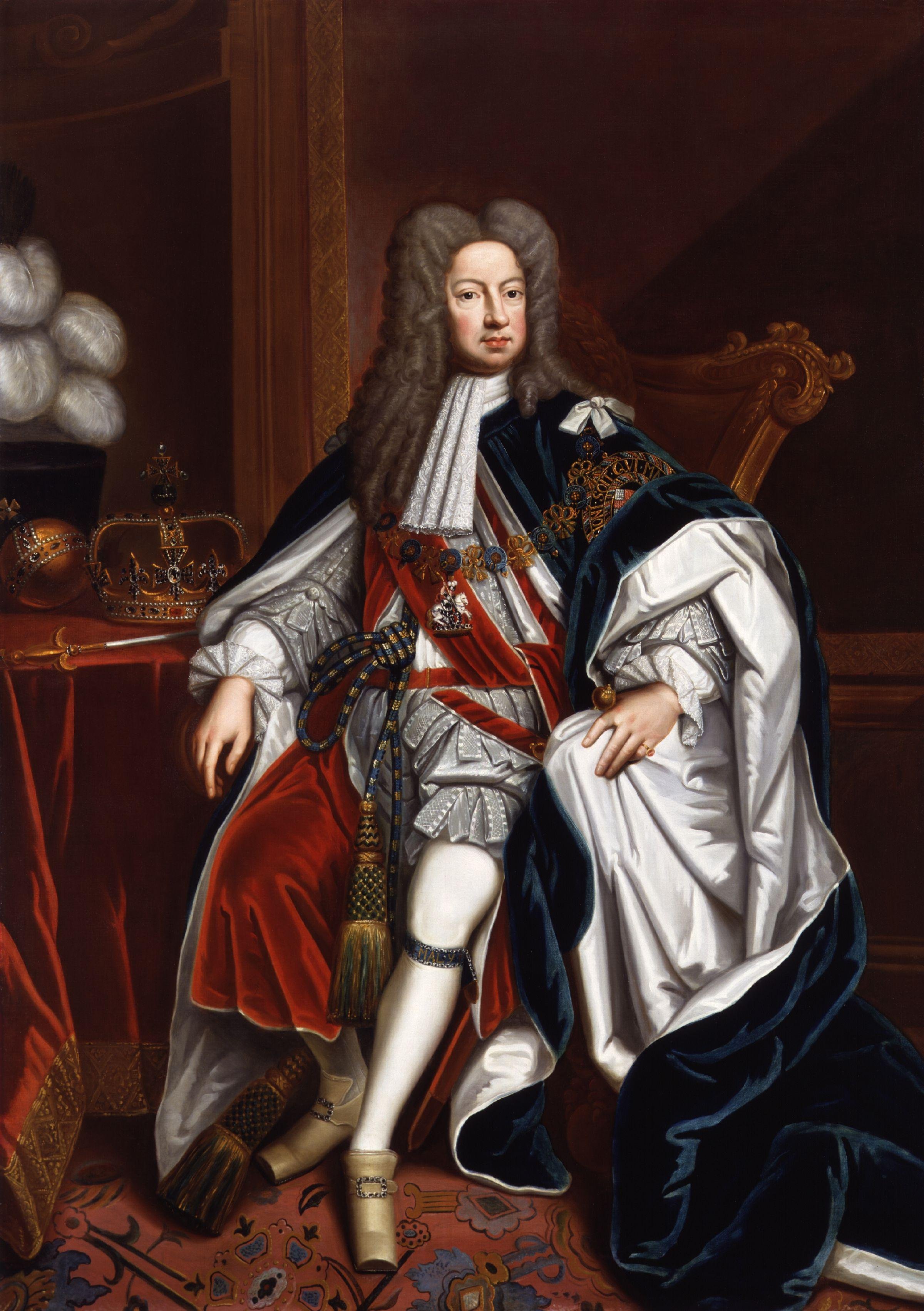 2400x3404 King George I Painting Sir Godfrey Kneller 3 Oil Paintings - George Painting