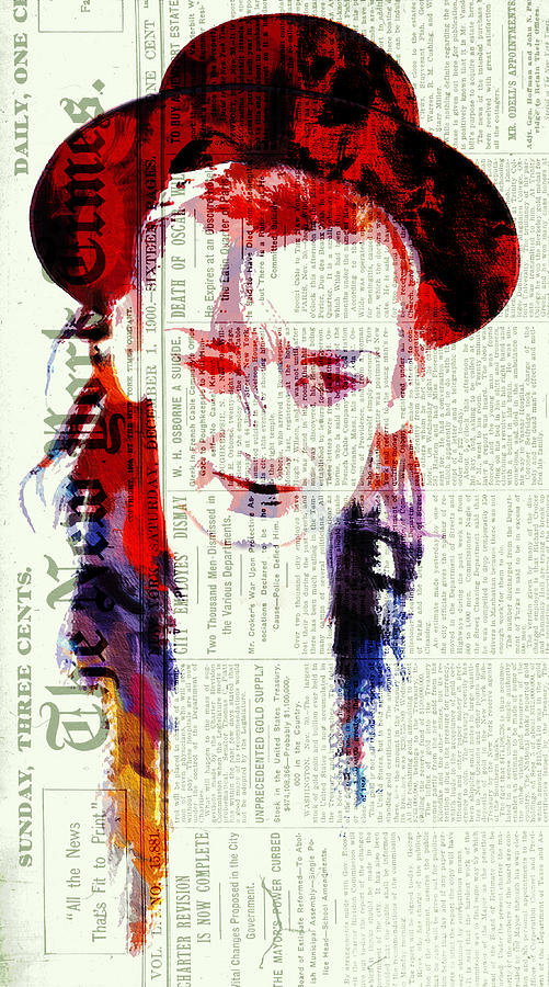 501x900 Boy George Painting By Steve K - George Painting