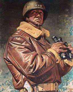 256x320 General Patton Says - George Patton Painting