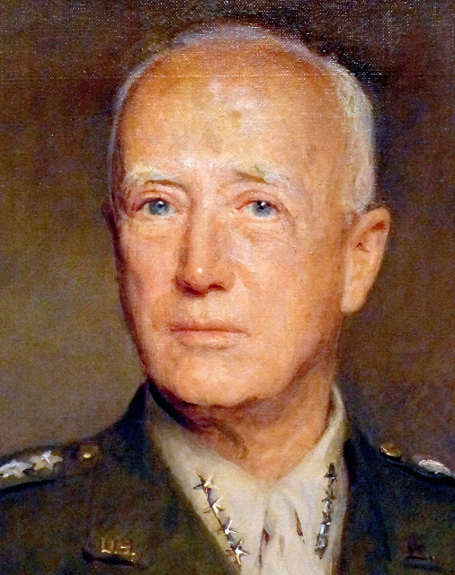 506x640 The Portrait Gallery George S. Patton Jr. - George Patton Painting