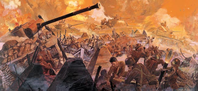 652x300 Fort Driant George S. Patton's Lost Battle - George Patton Painting