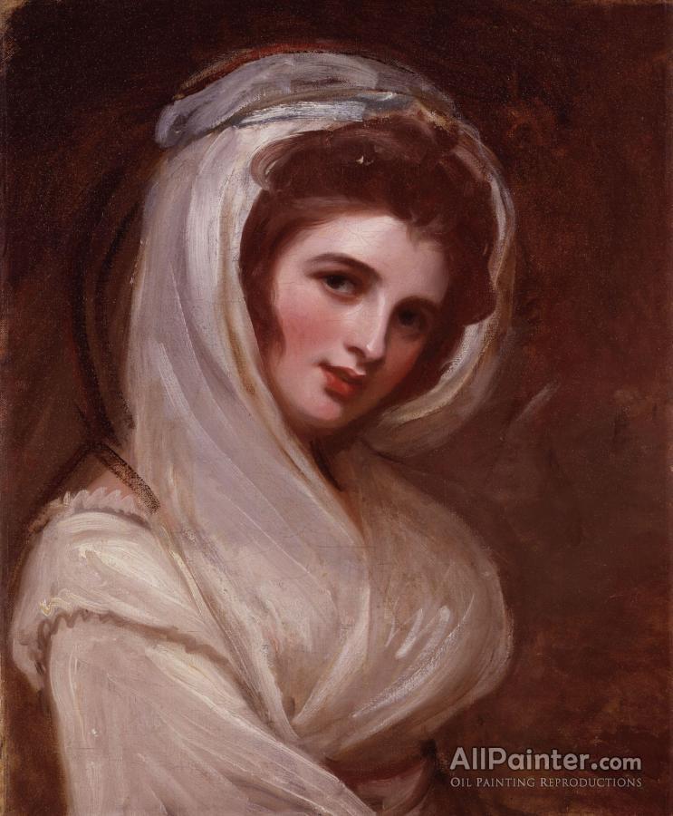 743x900 George Romney Emma, Lady Hamilton Oil Painting Reproductions - George Romney Painting