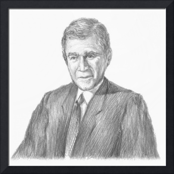 350x350 Stunning George W Bush Artwork For Sale On Framed Prints - George W Bush Painting Prints
