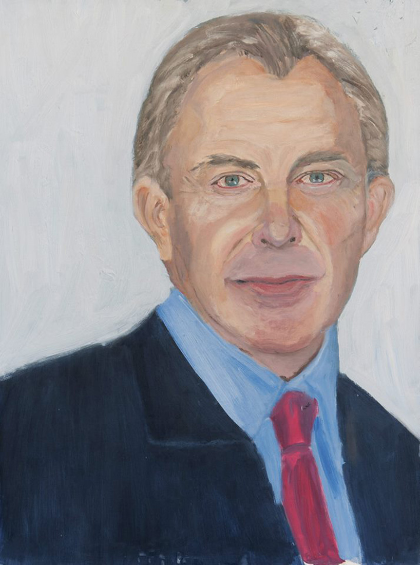 818x1100 George W. Bush Exhibits 30 Painted Portraits Of World Leaders - George W Bush Painting Prints