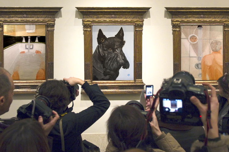 750x500 No, George W. Bush's Paintings Tell Us Nothing About Iraq - George W Bush Shower Painting