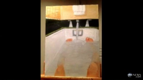 460x258 Video George W Bush Says He Is - George W Bush Shower Painting