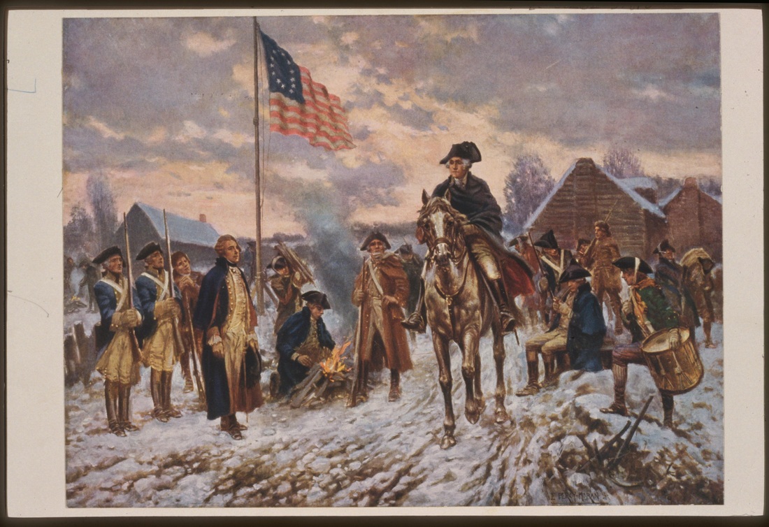 1100x754 All Categories - George Washington Battle Painting