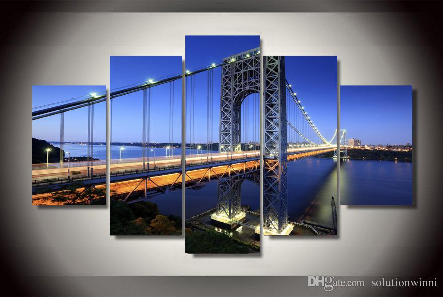 George Washington Bridge Painting