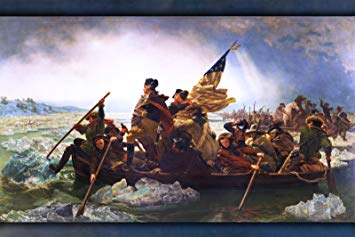 355x237 George Washington Crossing The Delaware - George Washington Crossing The Delaware Painting