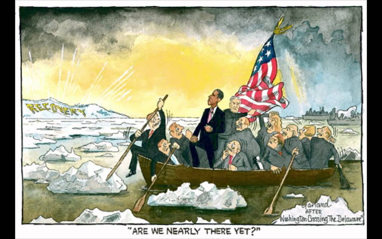 1280x800 Favorite Parodies In Art - George Washington Crossing The Delaware River Painting