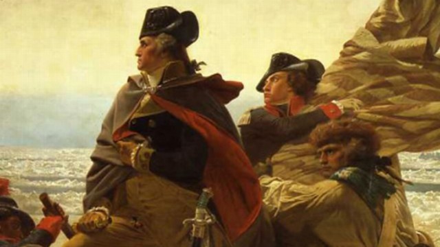 640x360 George Washington Truth Behind The Delaware River Crossing Video - George Washington Delaware Painting
