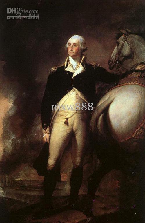 George Washington Horse Painting