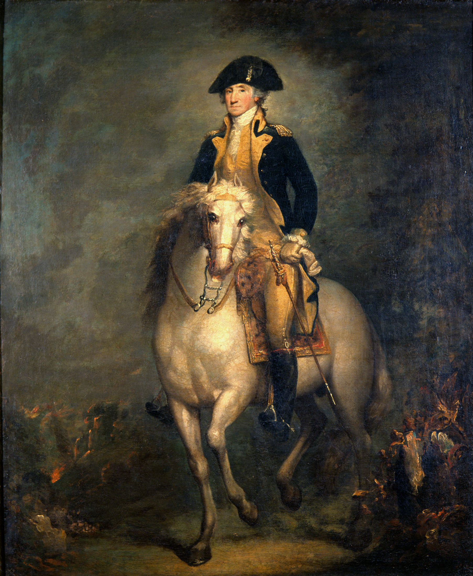 1806x2200 Equestrian - George Washington Horse Painting
