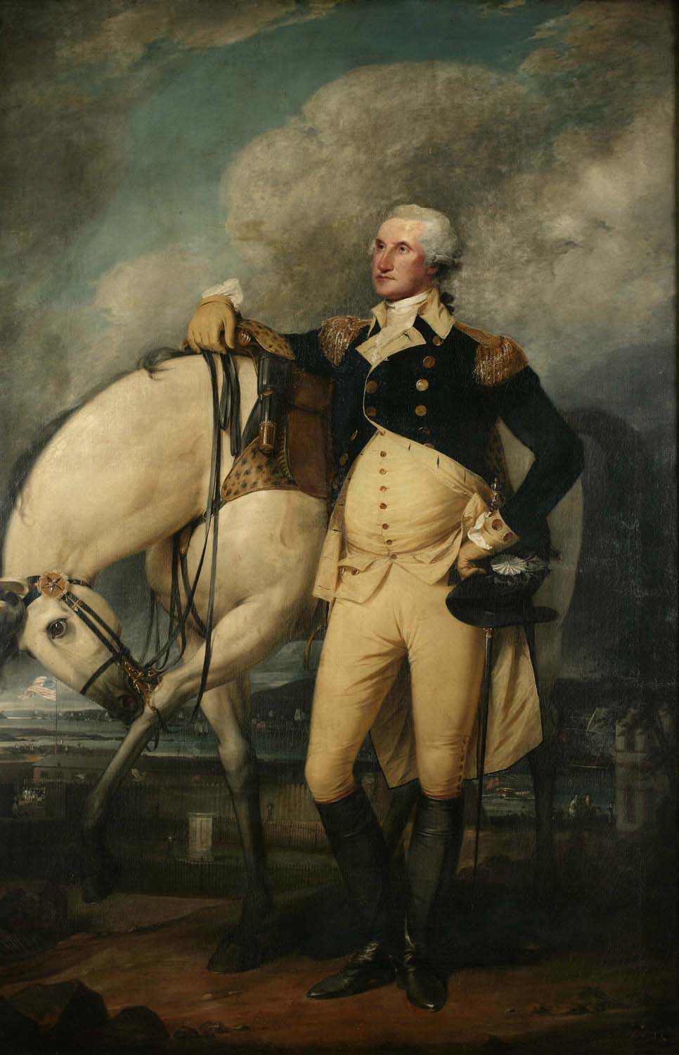 966x1500 Filegeorge Washington By John Trumbull 1790.jpg - George Washington Horse Painting