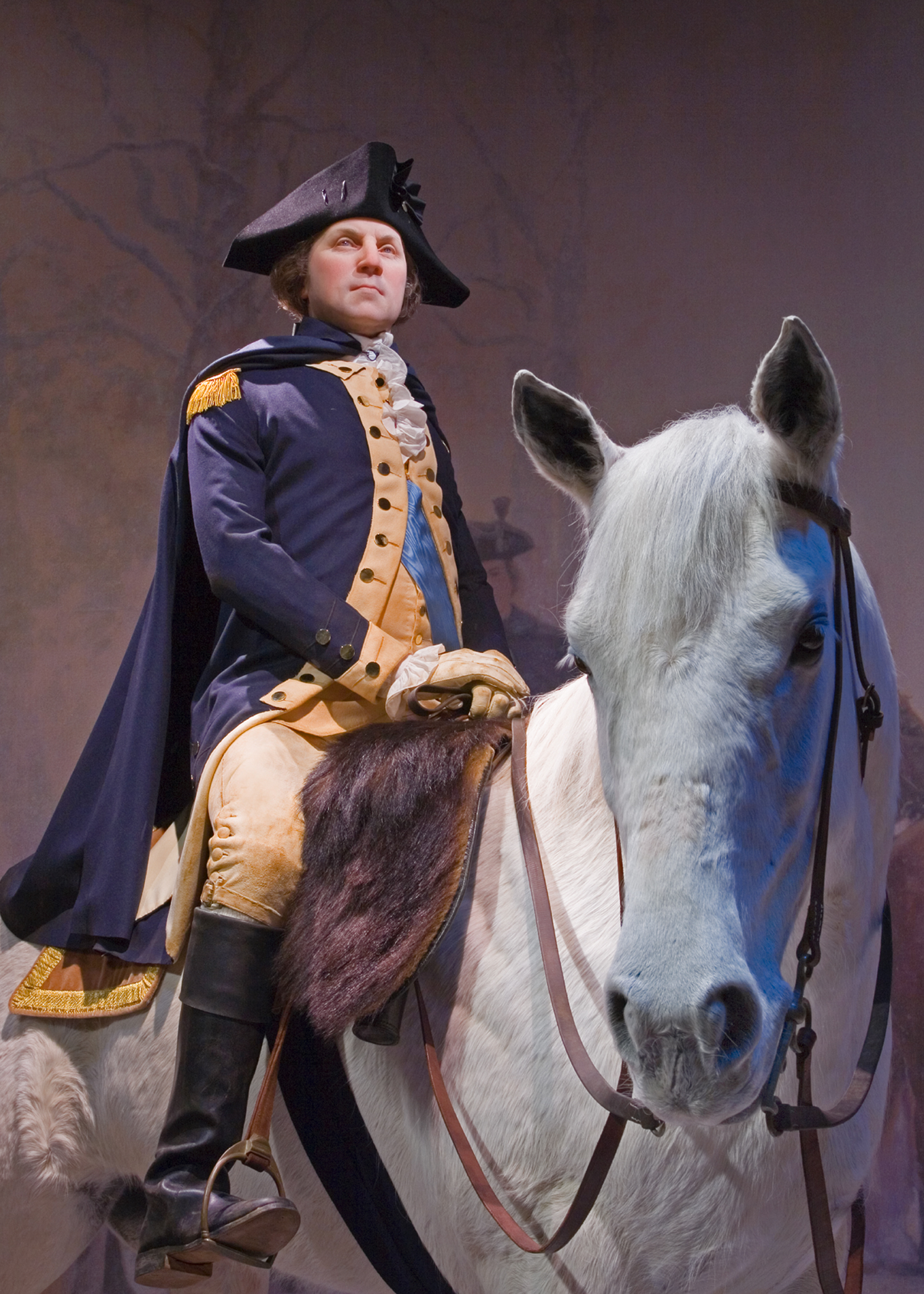 1500x2100 George Washington Exhibition Makes Only Texas Stop - George Washington Horse Painting