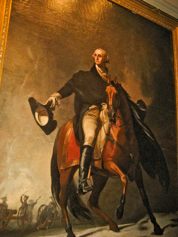 576x768 Union League In Philadelphia Capture The Moment - George Washington Horse Painting