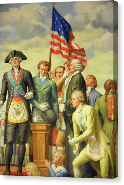 418x622 George Washington Masonic National Memorial Canvas Prints Fine - George Washington Masonic Painting