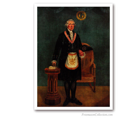 400x400 George Washington As A Mason. 1932. Undoubtedly One Of Most - George Washington Masonic Painting