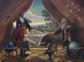 333x246 Masonic Art - George Washington Masonic Painting
