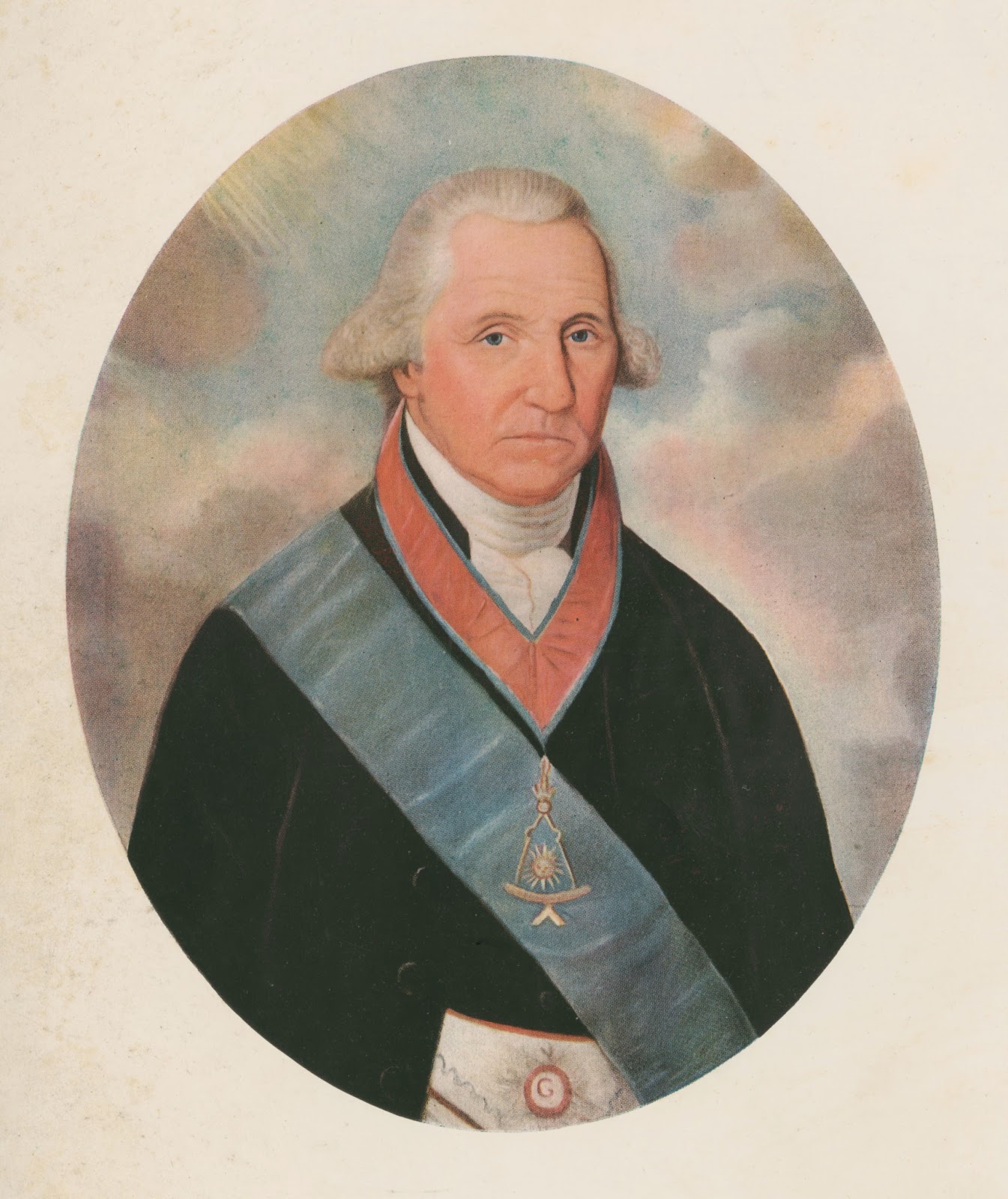 1345x1600 The Kellenberger Room Painting George - George Washington Masonic Painting