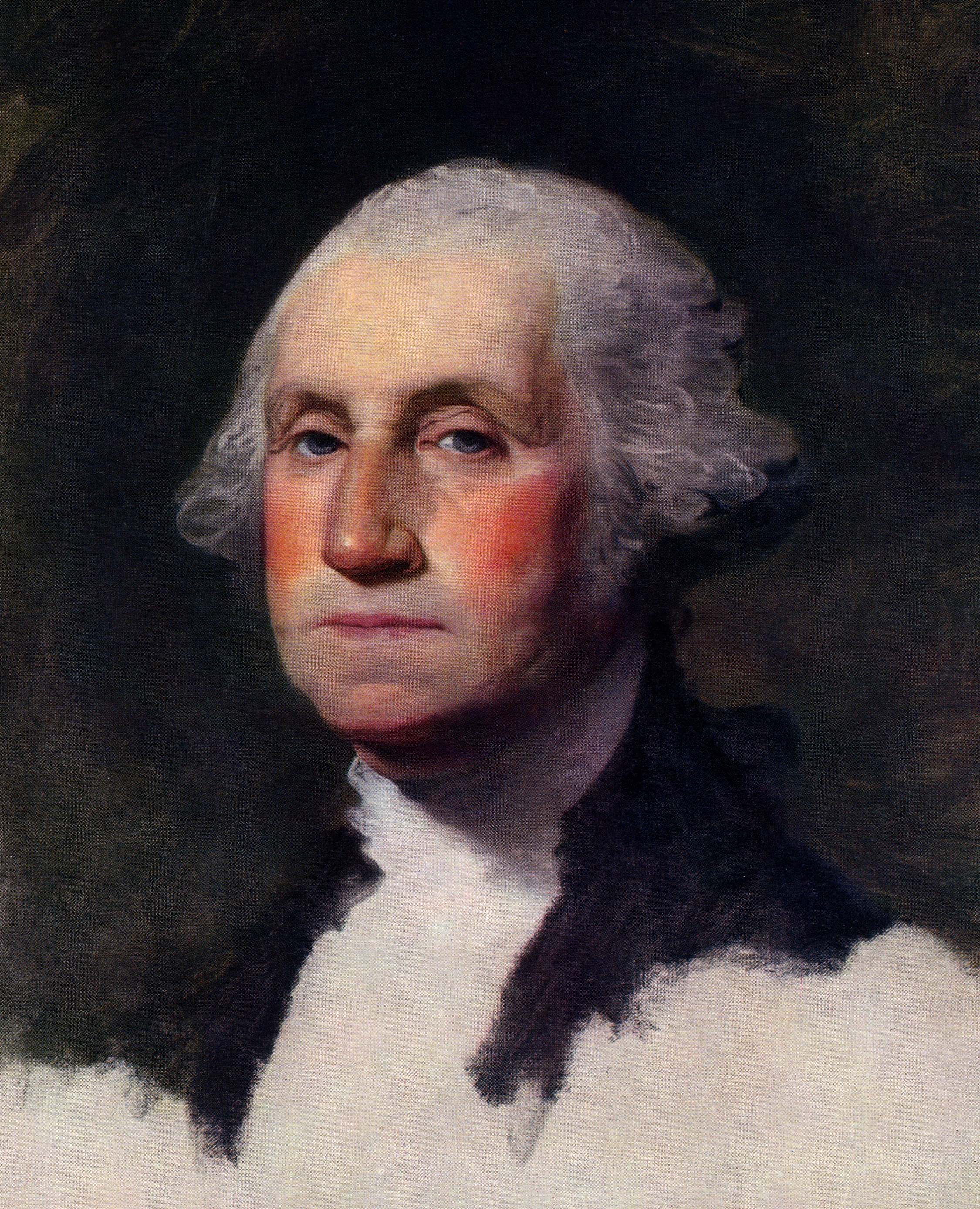 2250x2775 Parkman, Samuel Amp U.s. President George Washington @ Boston Museum - George Washington Oil Painting
