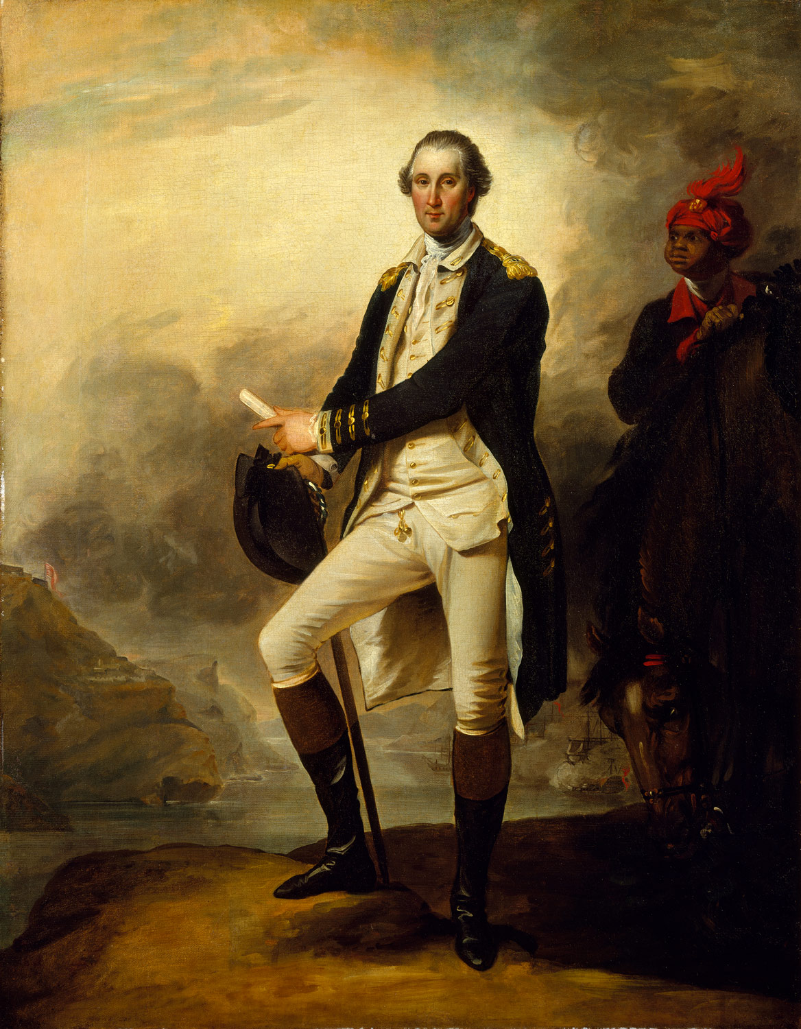 1168x1500 George Washington John Trumbull 24.109.88 Work Of Art - George Washington On A Horse Painting