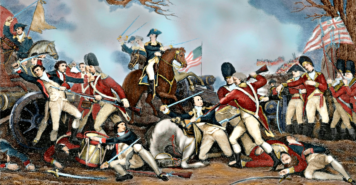 1250x650 Remembering Washington's New Year's Victory - George Washington On A Horse Painting