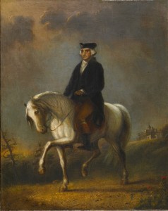 238x300 Dec. 14, 1799 The Excruciating Final Hours Of President George - George Washington On A Horse Painting