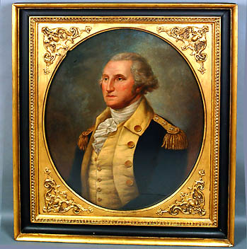 349x352 Painting - George Washington Painting Captions