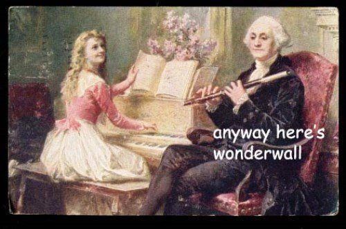 500x332 The George Washington Meme Is The Greatest Thing Ever - George Washington Painting Captions