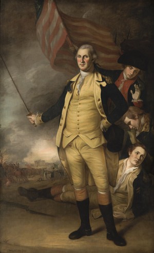 300x493 George Washington - George Washington Painting Captions