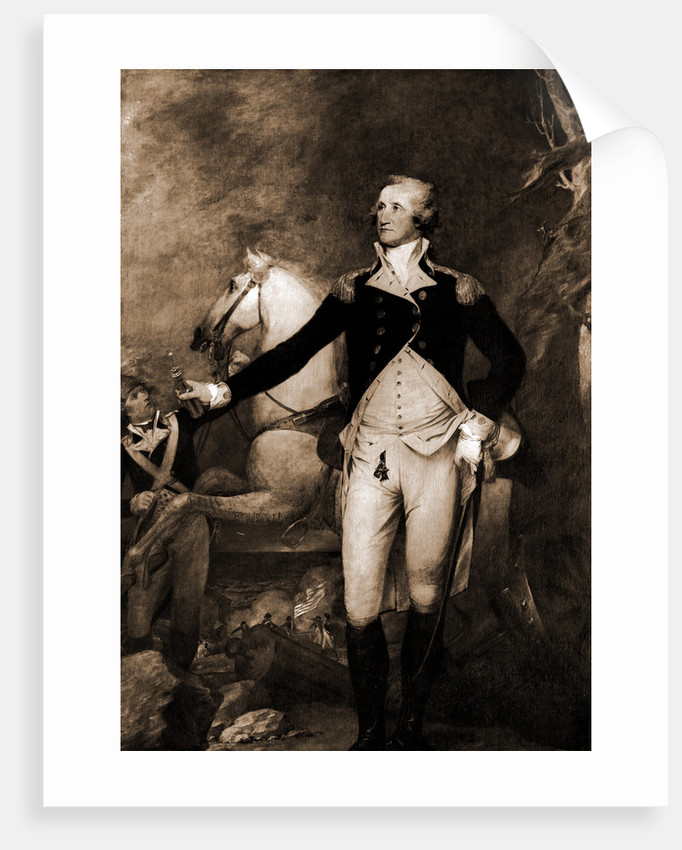 682x850 George Washington, Full Length Portrait By Horse Posters Amp Prints - George Washington Painting Horse